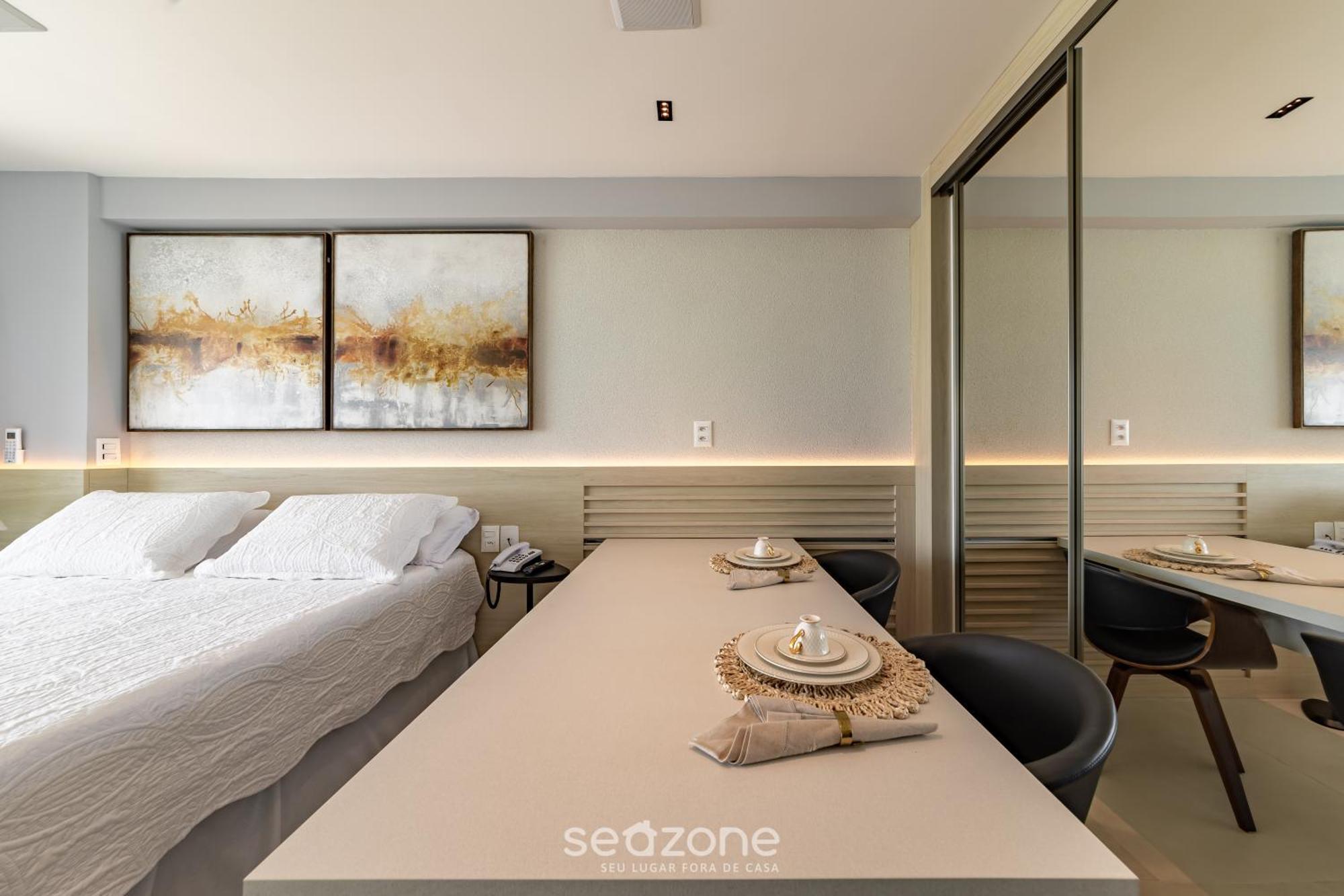 Rsr - Estudios Modernos Na Orla De Apartamento *
